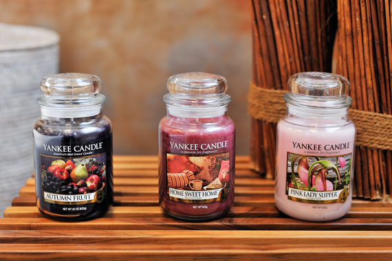 Duftkerzen im Glas von Yankee Candle